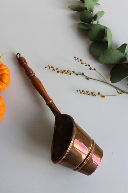 Vintage Copper Ladle Kitchenalia - Kernow Furniture