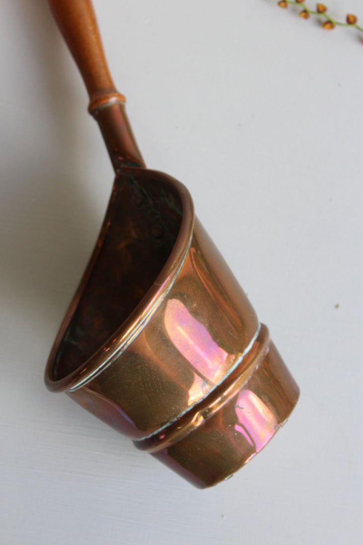 Vintage Copper Ladle Kitchenalia - Kernow Furniture