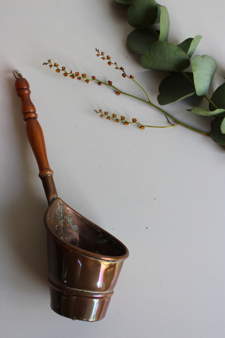 Vintage Copper Ladle Kitchenalia - Kernow Furniture