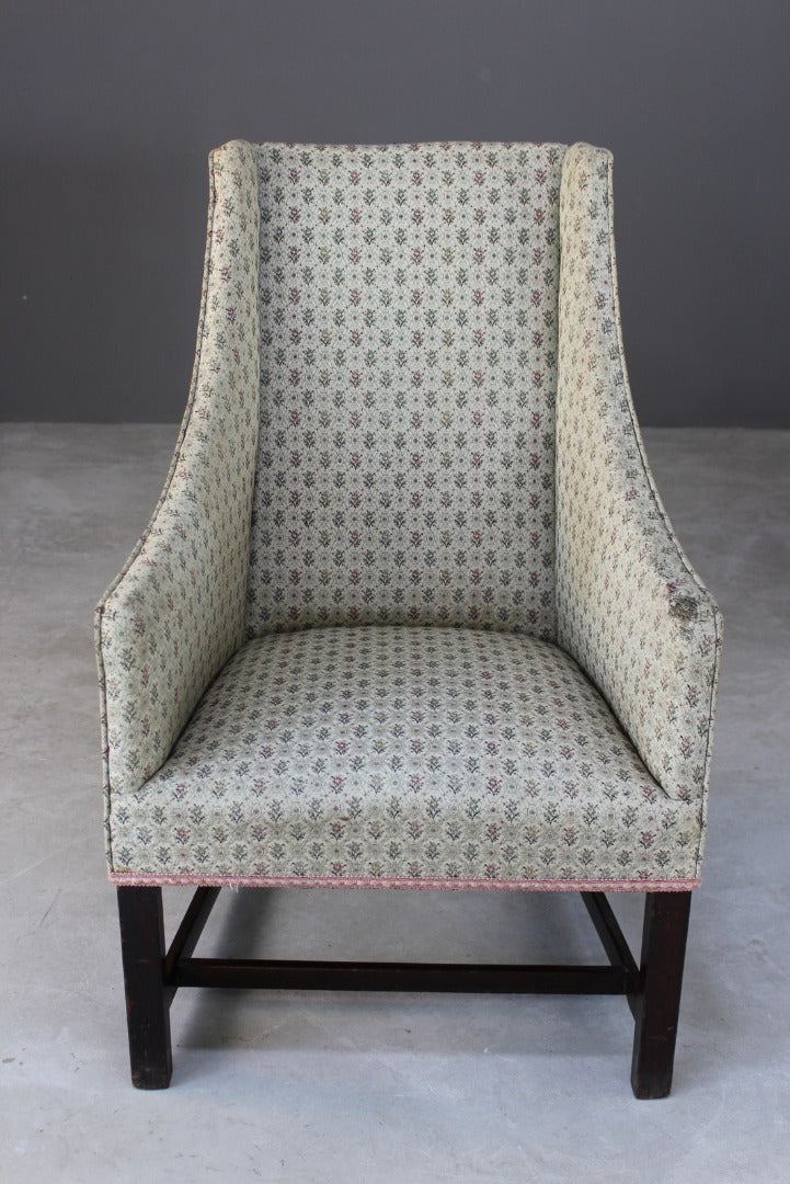 Edwardian Upholstered Armchair - Kernow Furniture