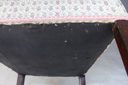 Edwardian Upholstered Armchair - Kernow Furniture