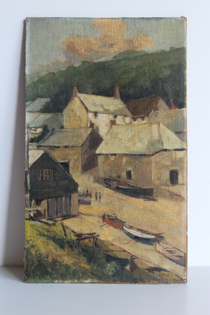 Cadgwith Oil On Board - Kernow Furniture