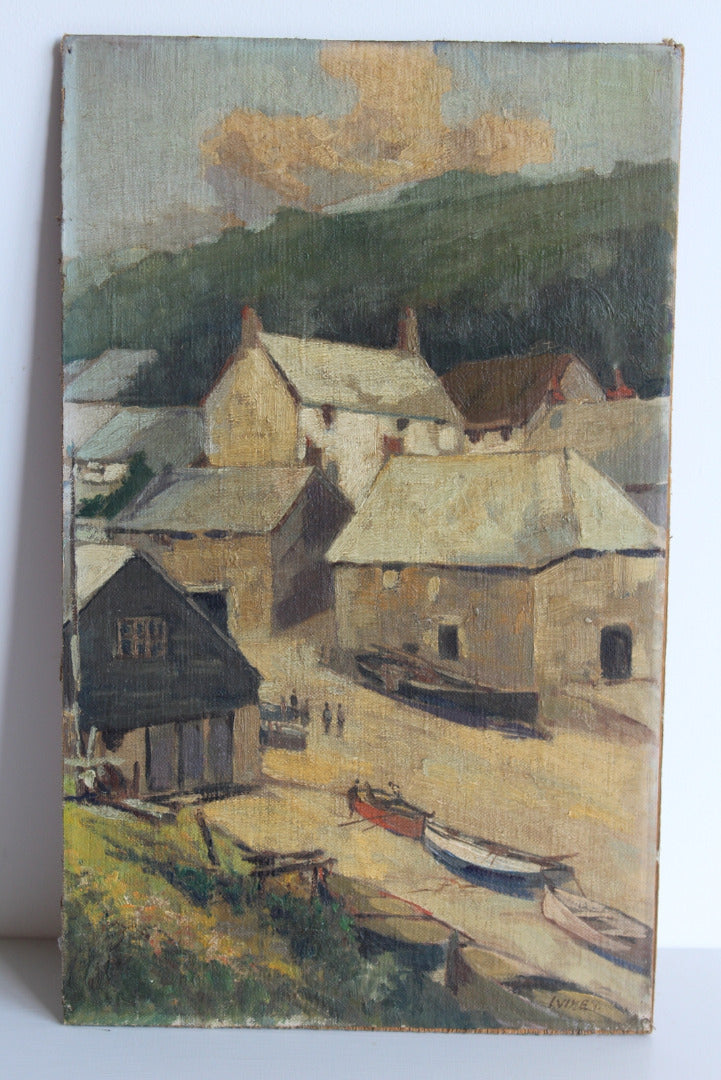 Cadgwith Oil On Board - Kernow Furniture