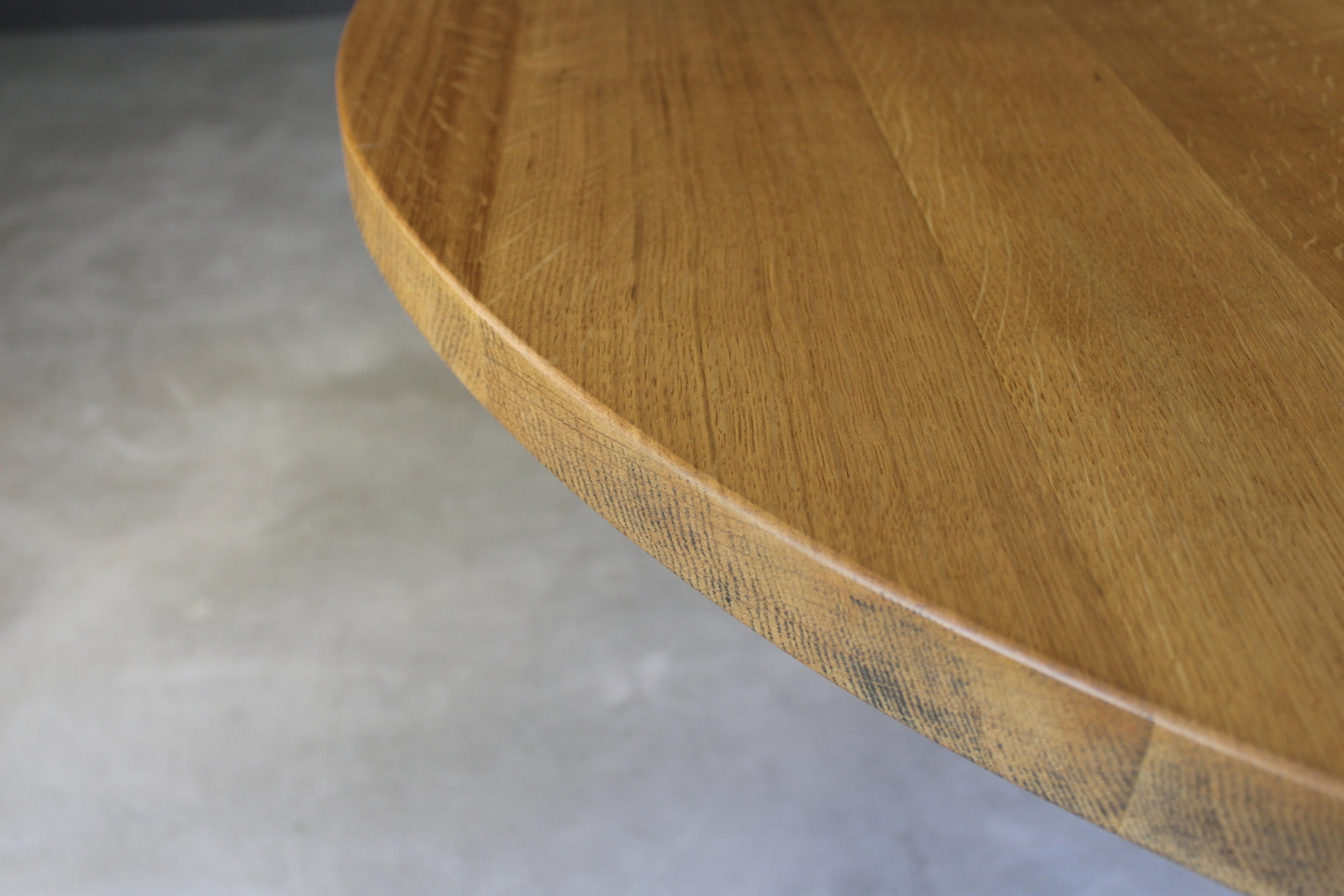 Arts & Crafts Style Solid Oak Table - Kernow Furniture