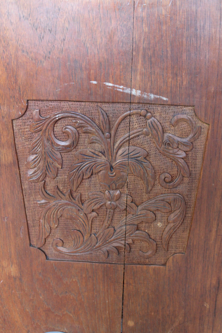 Edwardian Oak Planter / Log Bin - Kernow Furniture