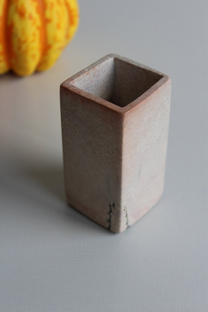Carved Stone Vase - Kernow Furniture
