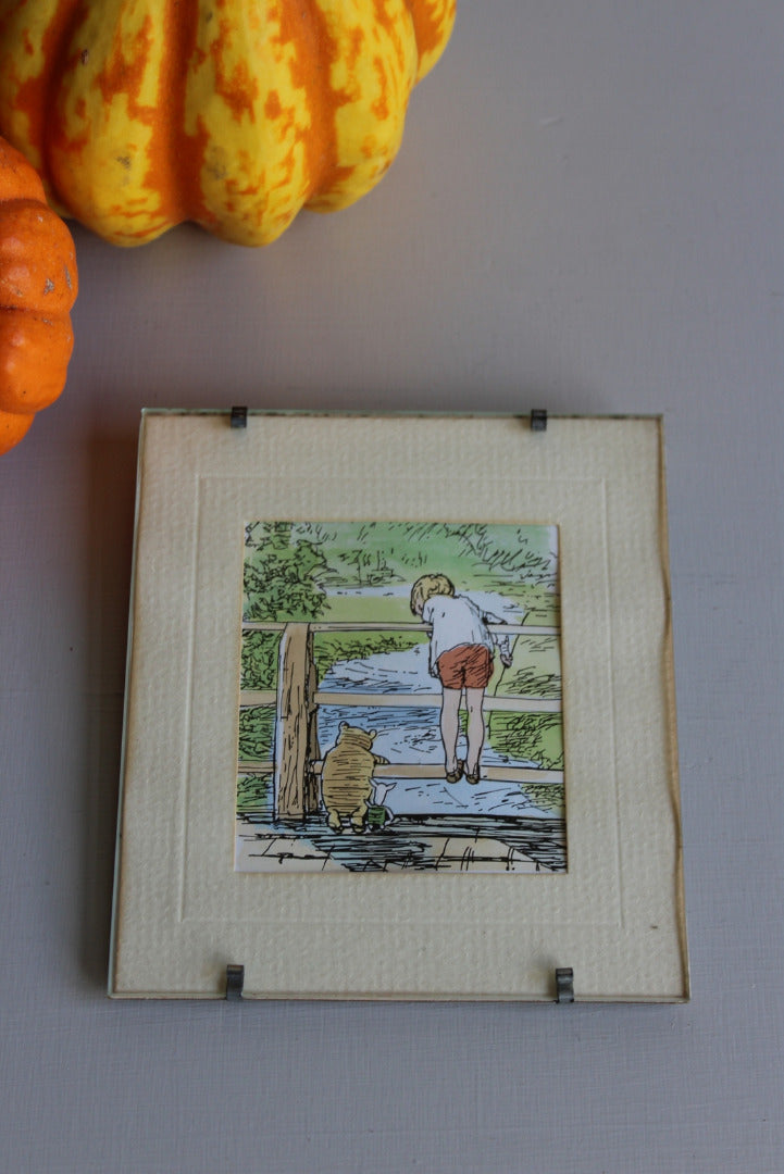 Winnie The Pooh Framed Print - Kernow Furniture