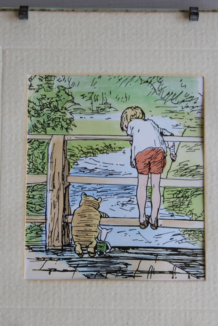 Winnie The Pooh Framed Print - Kernow Furniture