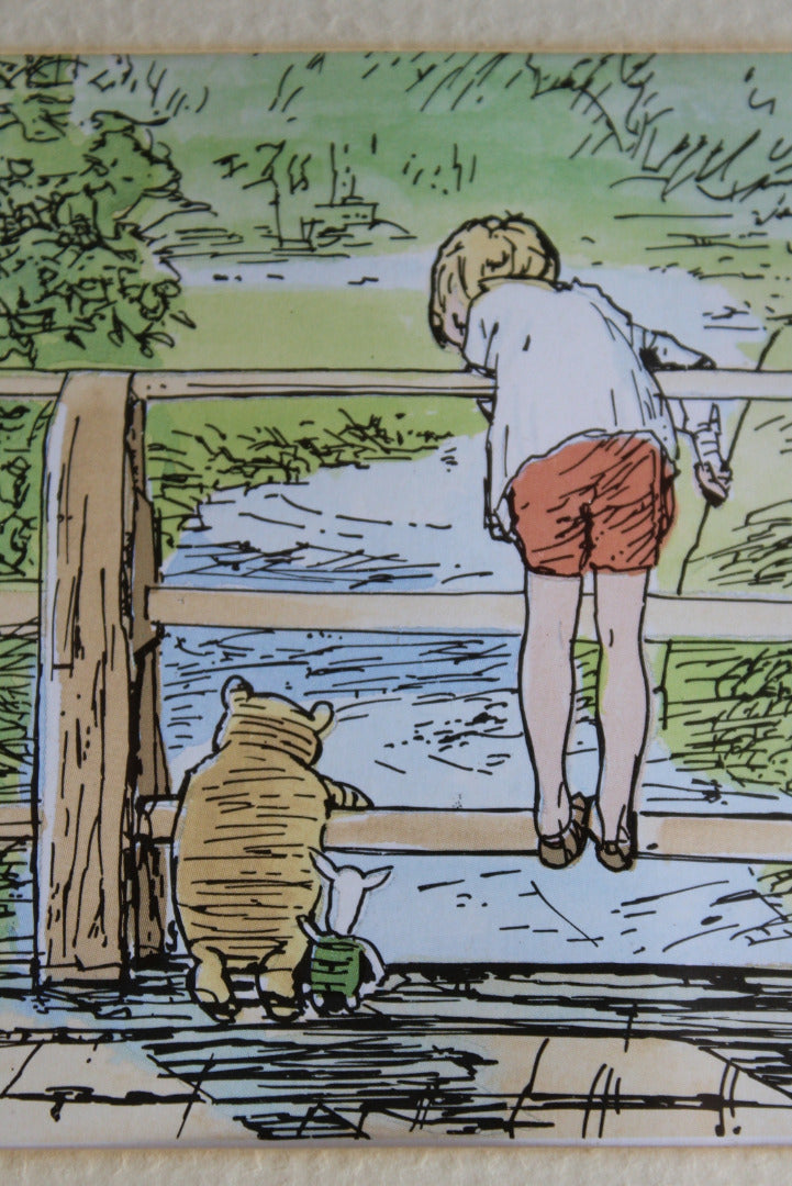 Winnie The Pooh Framed Print - Kernow Furniture