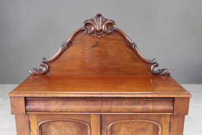 Antique Victorian Mahogany Chiffonier - Kernow Furniture