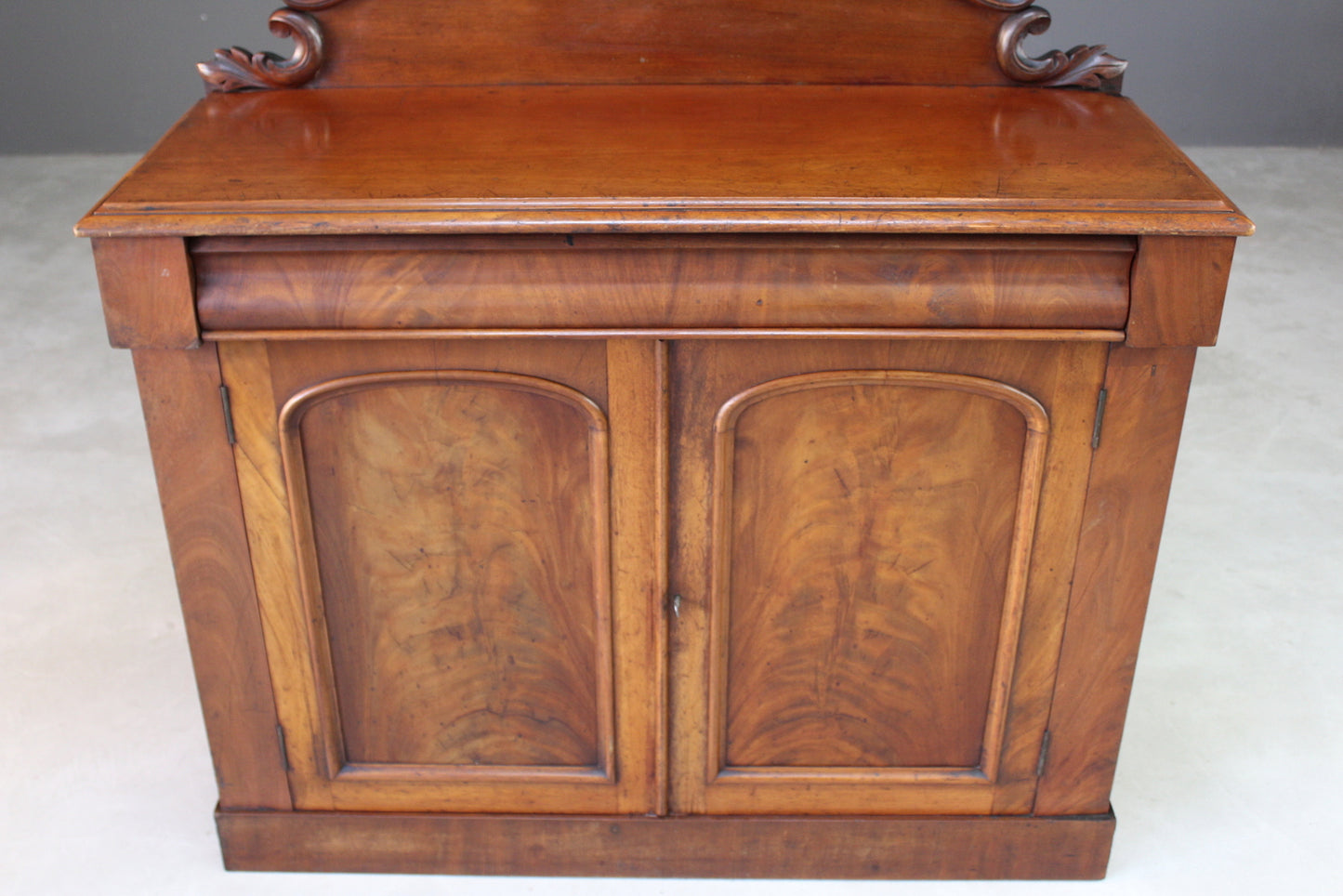 Antique Victorian Mahogany Chiffonier - Kernow Furniture