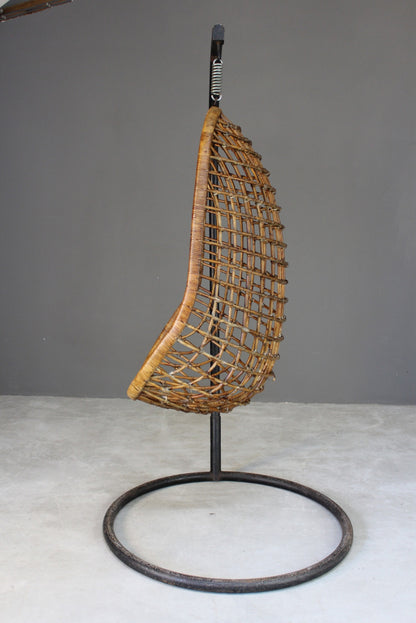 Retro Bamboo Hanging Chair - Kernow Furniture