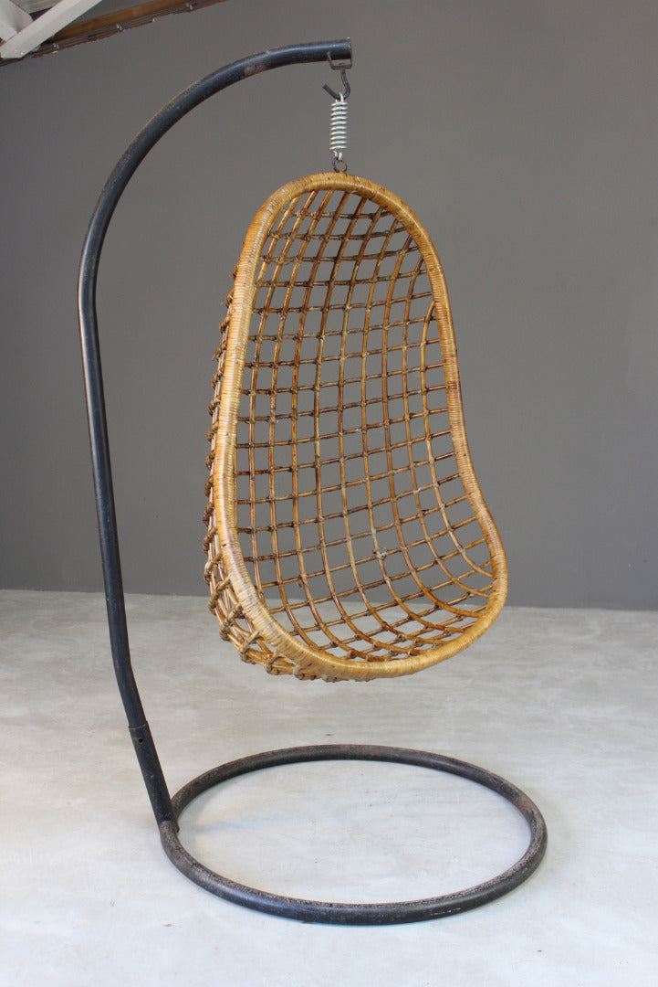 Retro Bamboo Hanging Chair - Kernow Furniture