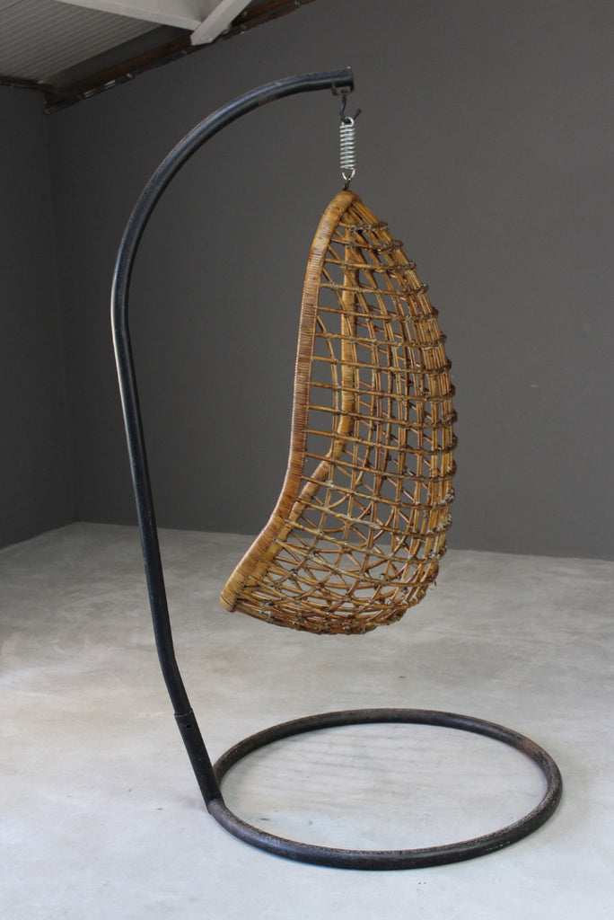 Retro Bamboo Hanging Chair - Kernow Furniture