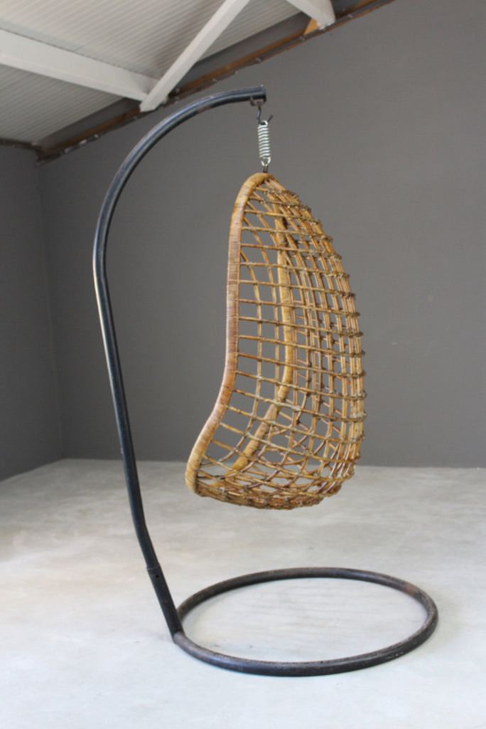 Retro Bamboo Hanging Chair - Kernow Furniture