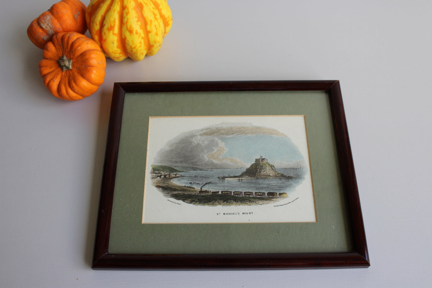 St Michaels Mount Framed Print - Kernow Furniture