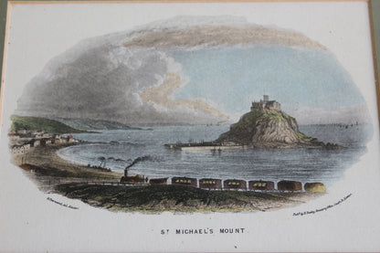 St Michaels Mount Framed Print - Kernow Furniture