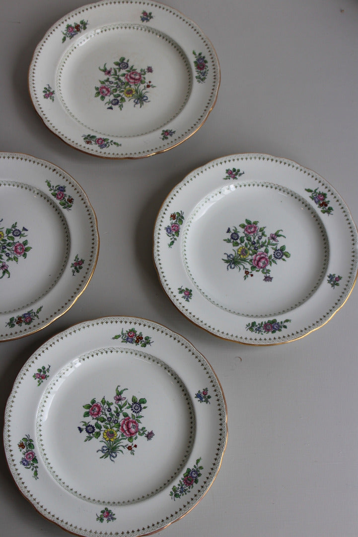 4 Copeland Spode Floral Salad Plate - Kernow Furniture