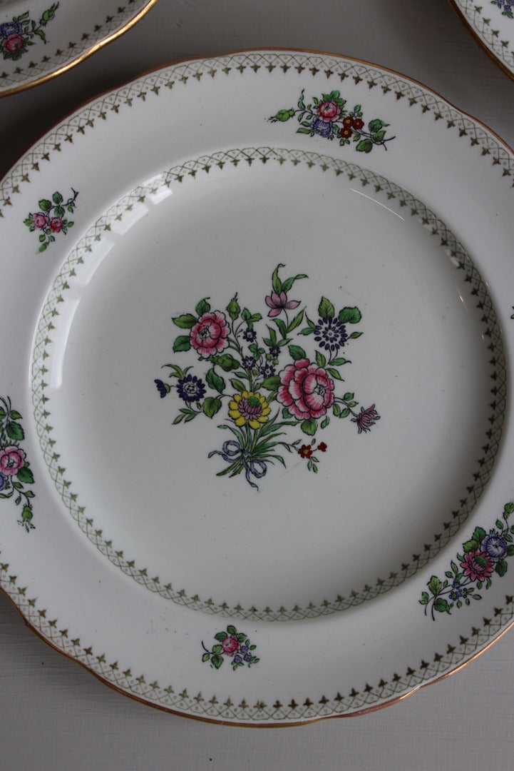 4 Copeland Spode Floral Salad Plate - Kernow Furniture