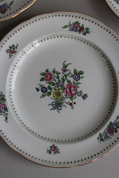 4 Copeland Spode Floral Salad Plate - Kernow Furniture