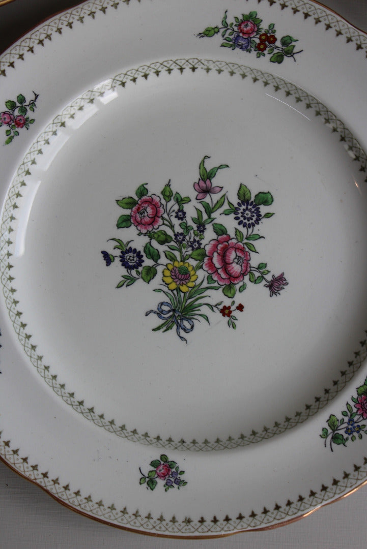 4 Copeland Spode Floral Salad Plate - Kernow Furniture