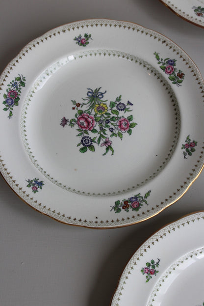 4 Copeland Spode Floral Salad Plate - Kernow Furniture