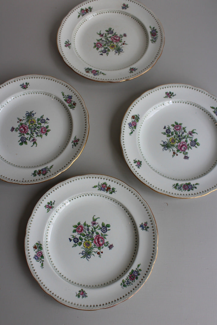 4 Copeland Spode Floral Salad Plate - Kernow Furniture