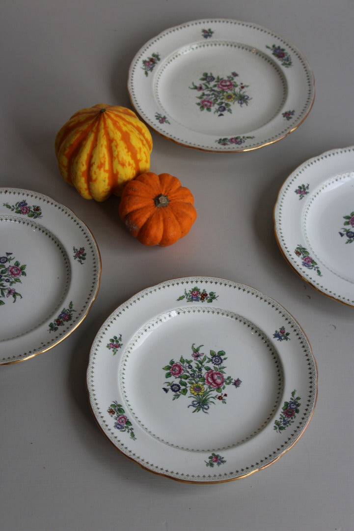 4 Copeland Spode Floral Salad Plate - Kernow Furniture