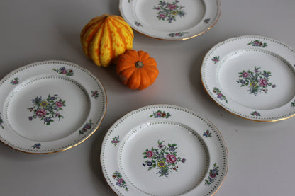 4 Copeland Spode Floral Salad Plate - Kernow Furniture