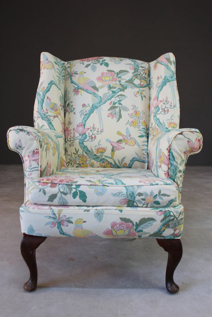 Vintage Wing Armchair - Kernow Furniture