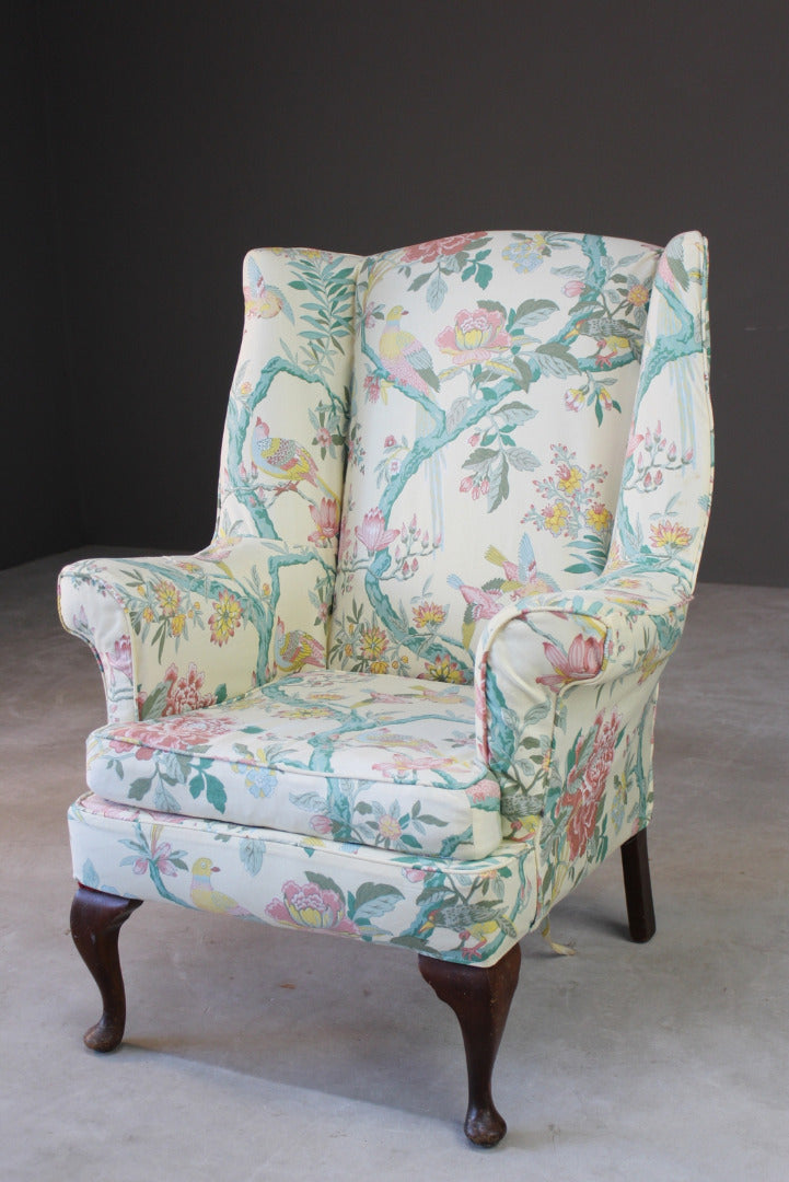 Vintage Wing Armchair - Kernow Furniture