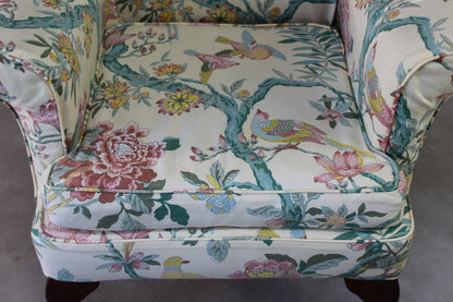 Vintage Wing Armchair - Kernow Furniture