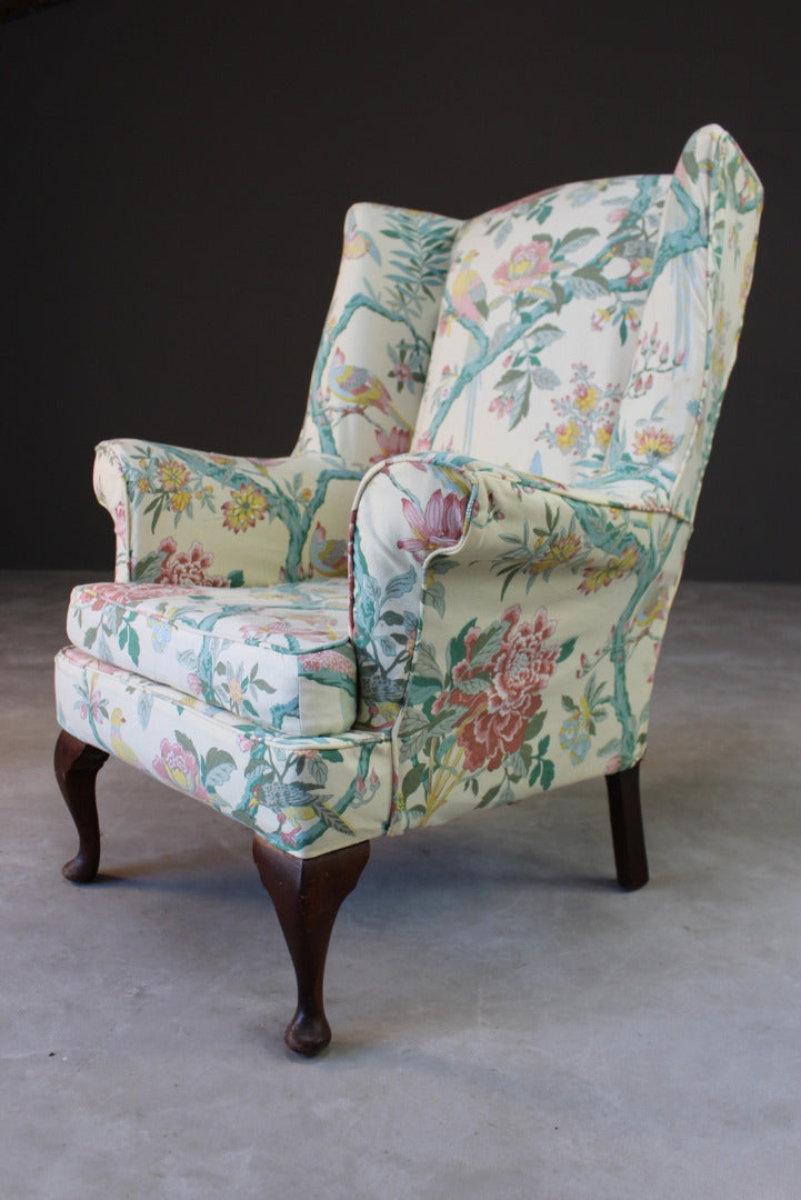 Vintage Wing Armchair - Kernow Furniture