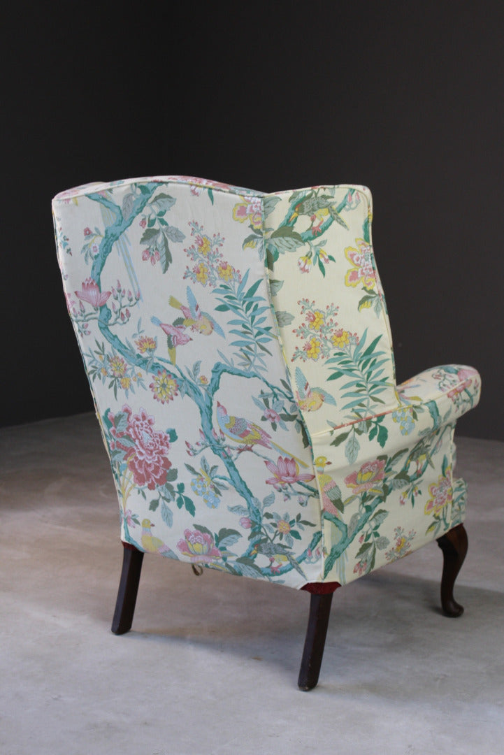 Vintage Wing Armchair - Kernow Furniture