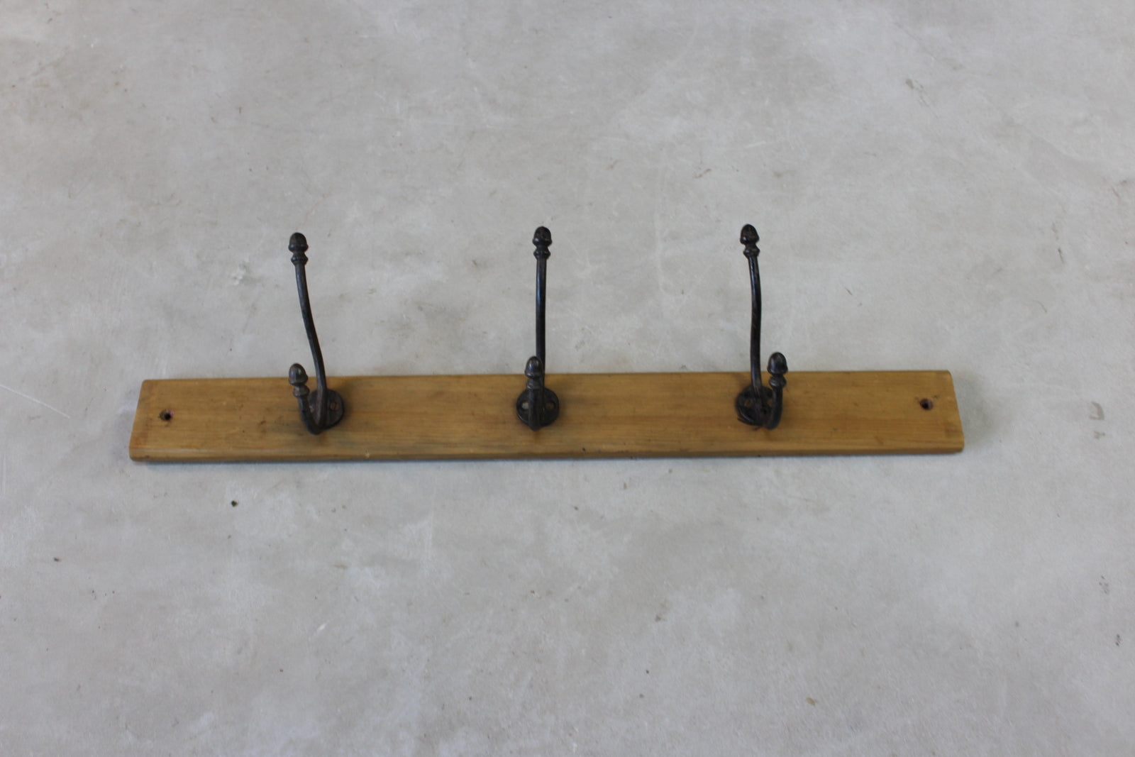 Single Vintage Cast Iron Coat Hooks - Kernow Furniture