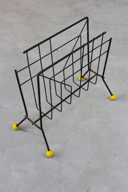 Vintage Atomic Magazine Rack - Kernow Furniture