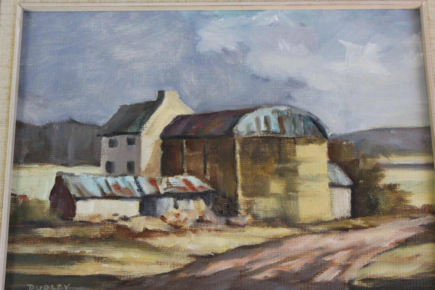 Dudley Burns - Oil on Board - Kernow Furniture