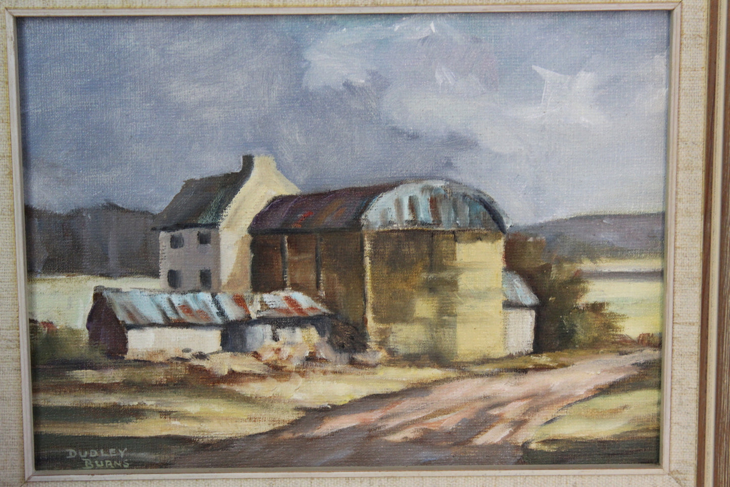 Dudley Burns - Oil on Board - Kernow Furniture