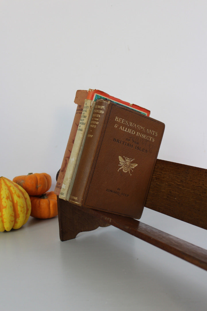 Vintage Oak Book Trough - Kernow Furniture