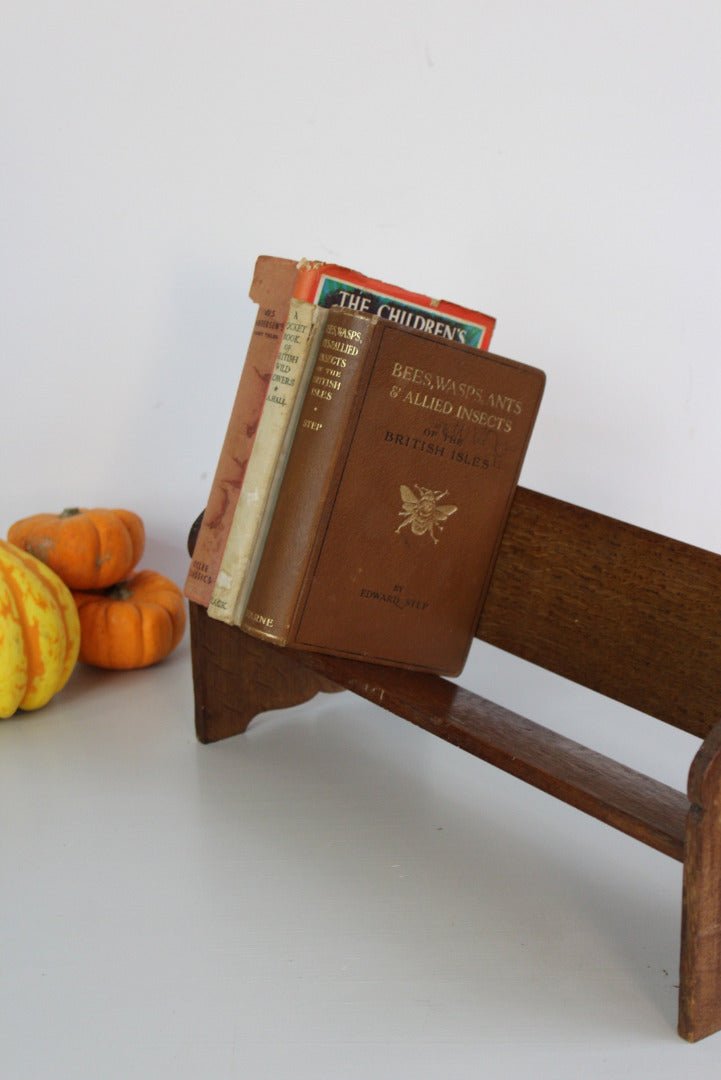 Vintage Oak Book Trough - Kernow Furniture