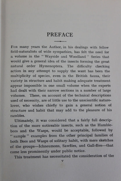 Bees Wasps Ants & Allied Insects Edward Step 1932 - Kernow Furniture