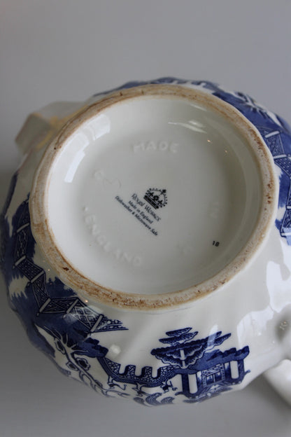 Willow Pattern Teapot - Kernow Furniture