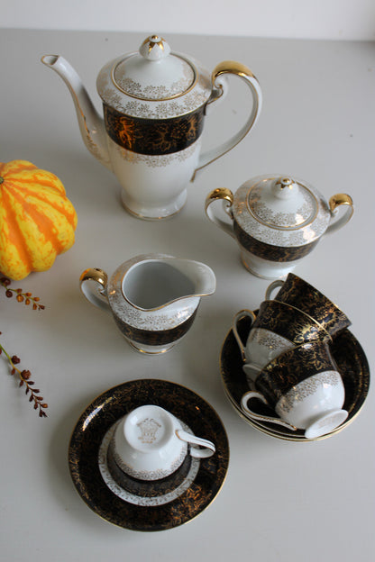 Vintage Snowy China Coffee Set - Kernow Furniture