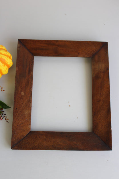 Walnut Veneered Picture Frame - Kernow Furniture