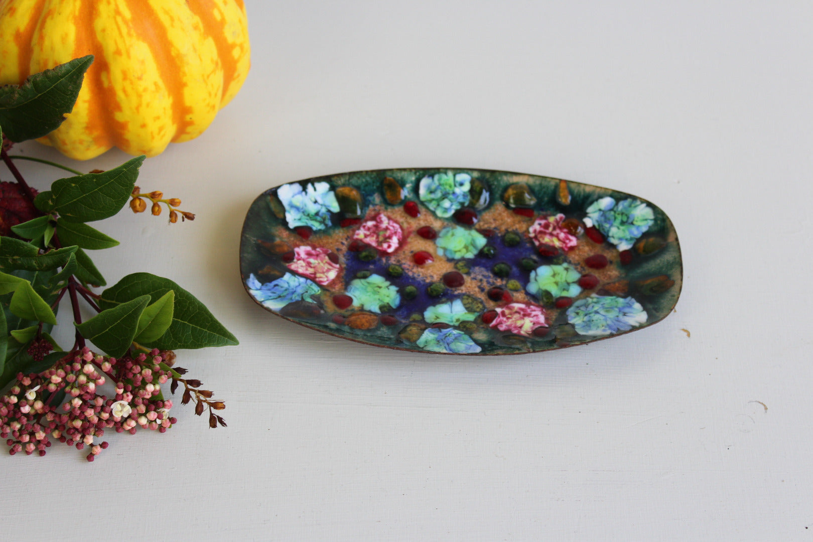 Capo Esmaltes Decorative Dish - Kernow Furniture