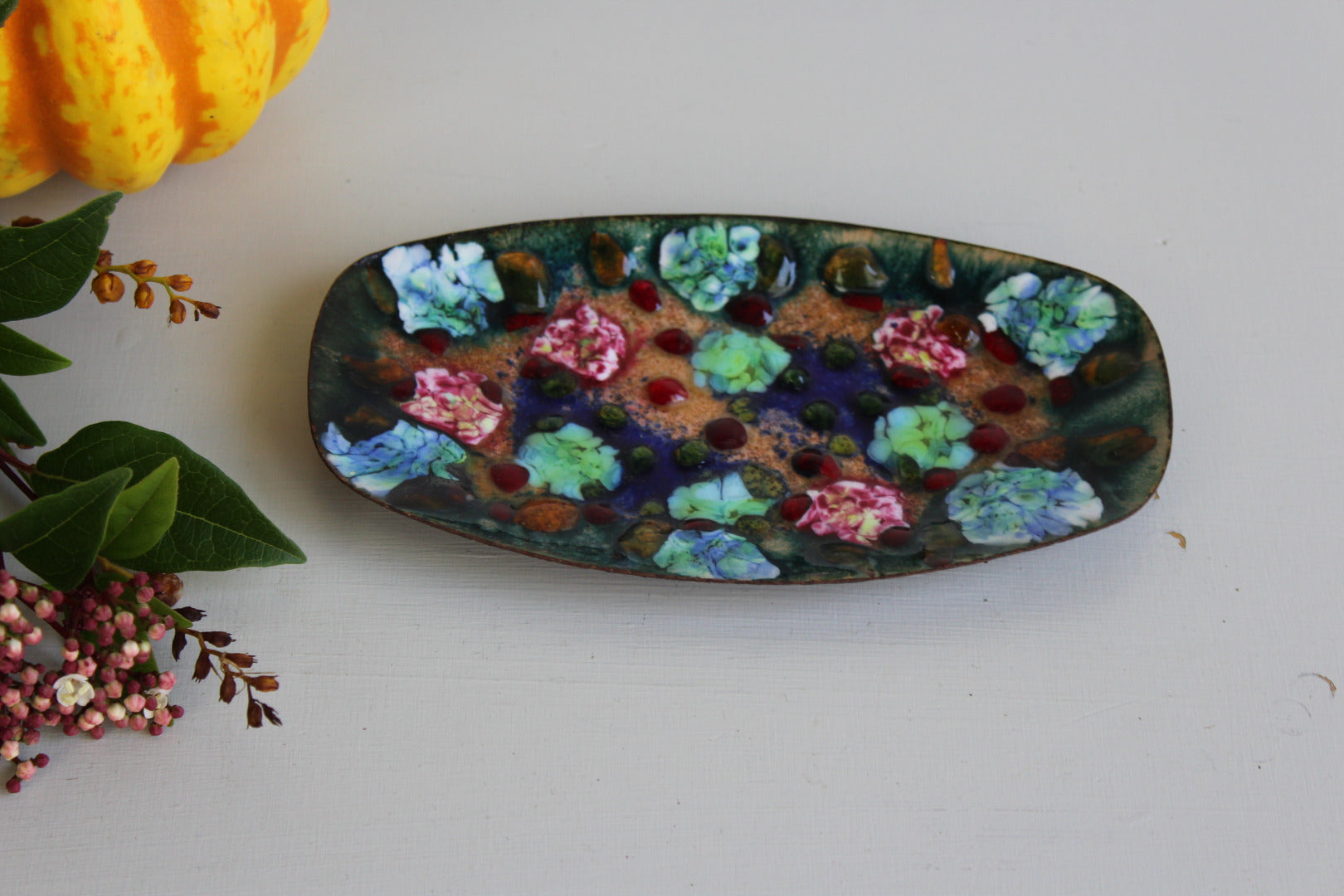 Capo Esmaltes Decorative Dish - Kernow Furniture