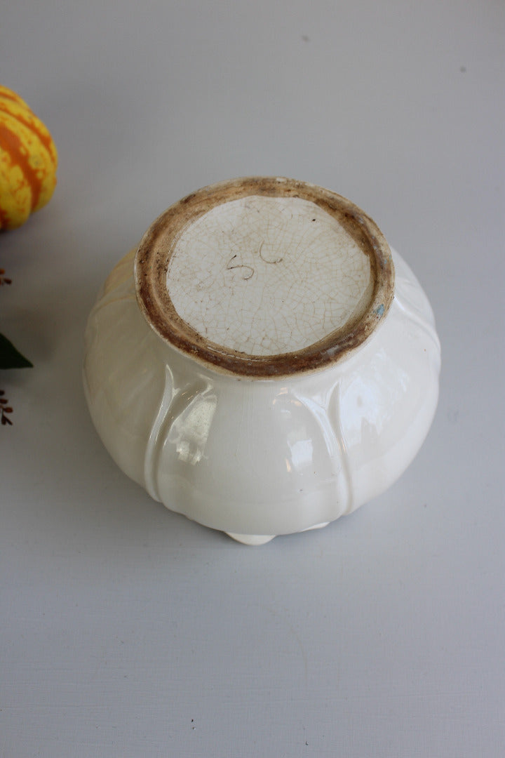 Vintage White Planter - Kernow Furniture