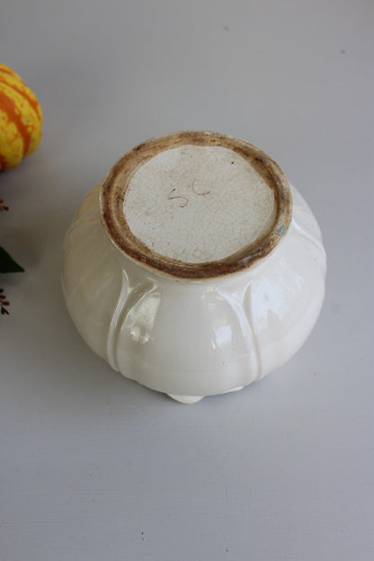 Vintage White Planter - Kernow Furniture