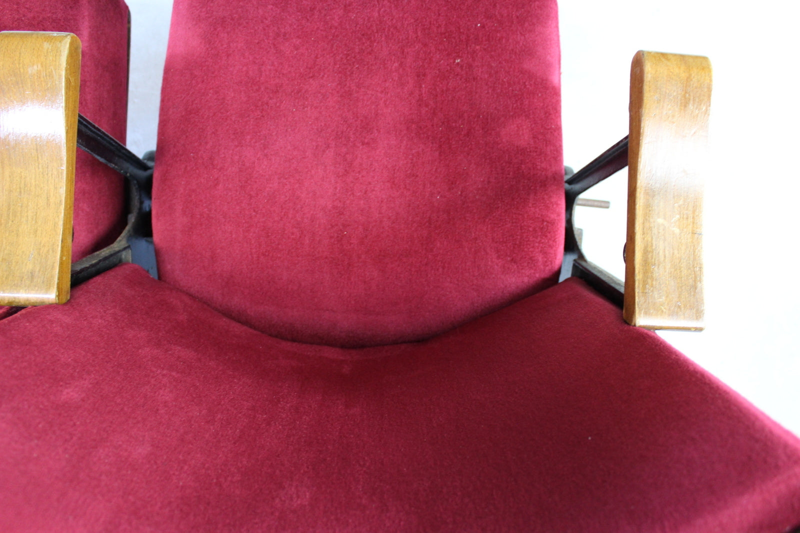 Vintage Folding Theatre Seats - Kernow Furniture