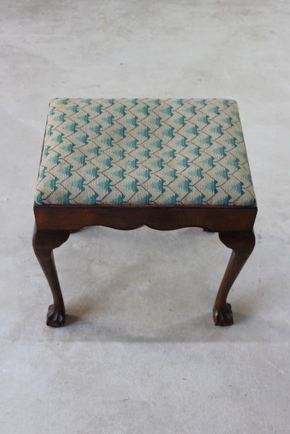 Vintage Dressing Table Stool - Kernow Furniture